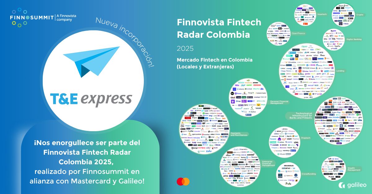 ¡T&E EXPRESS: nuevamente en el Mapa Fintech Radar! (1)